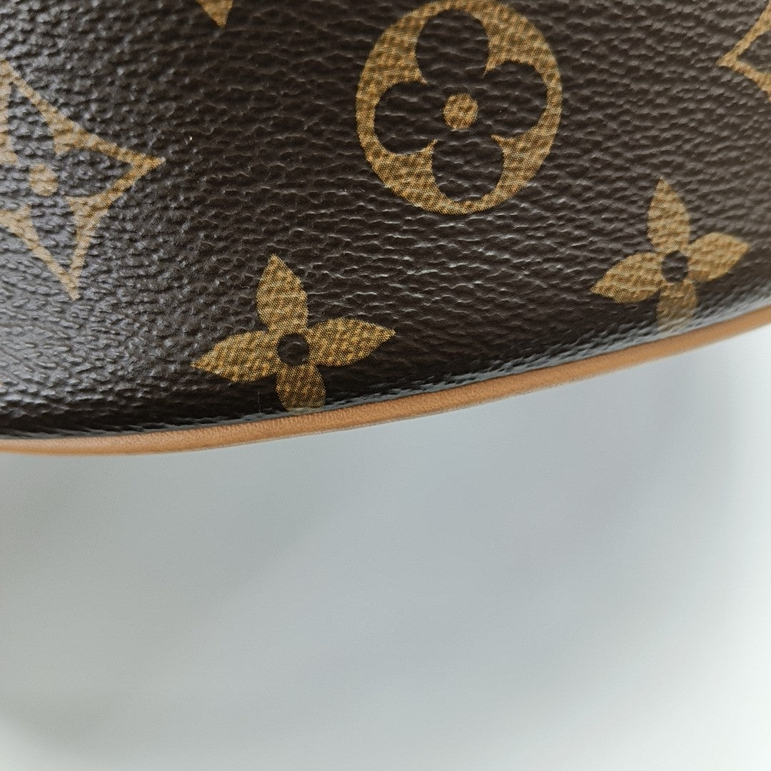 LOOP Monogram Coated Canvas Brown
