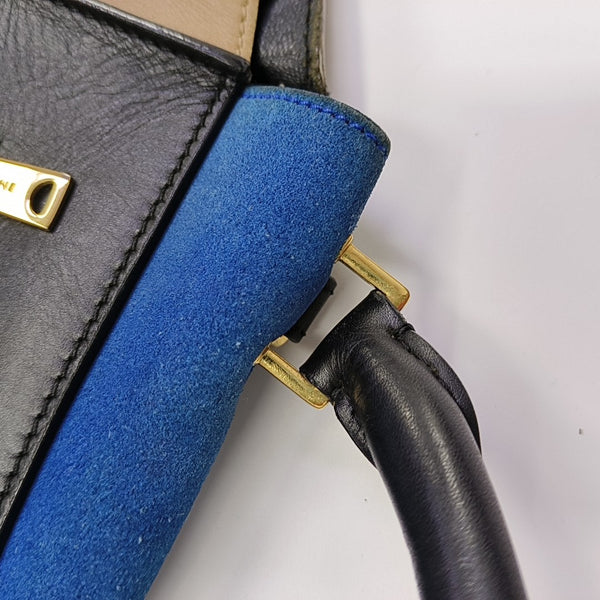 TRAPEZE Medium Calfskin Multicolor