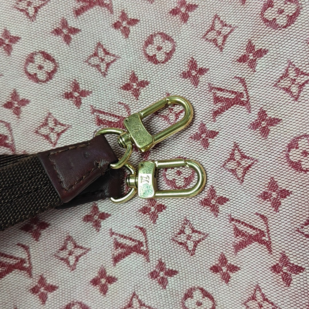 FRANCOISE Mini Monogram Canvas Red