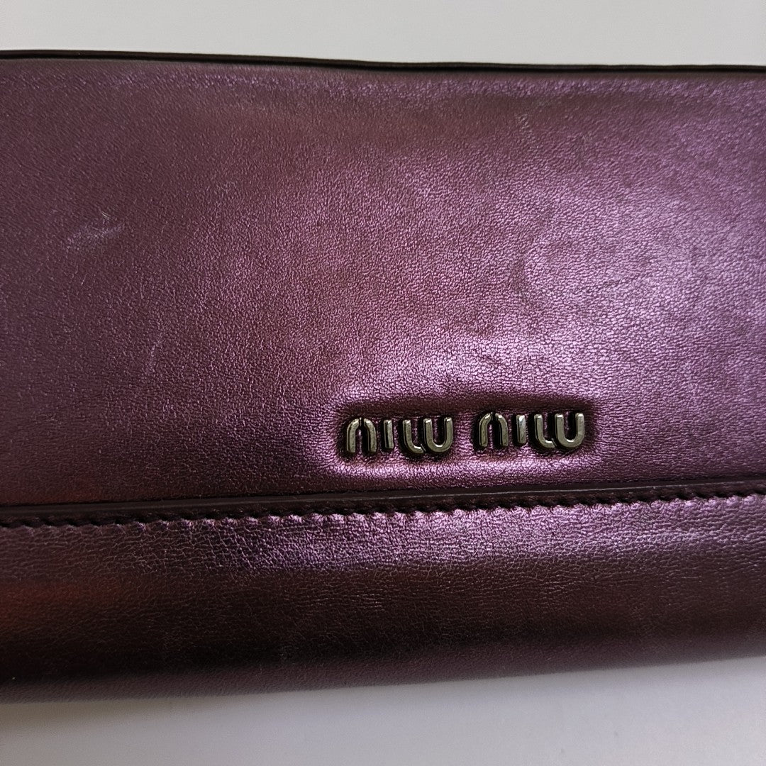 Lambskin Wallet Pink
