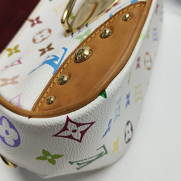 LV × TM MARILYN Monogram Coated Canvas White