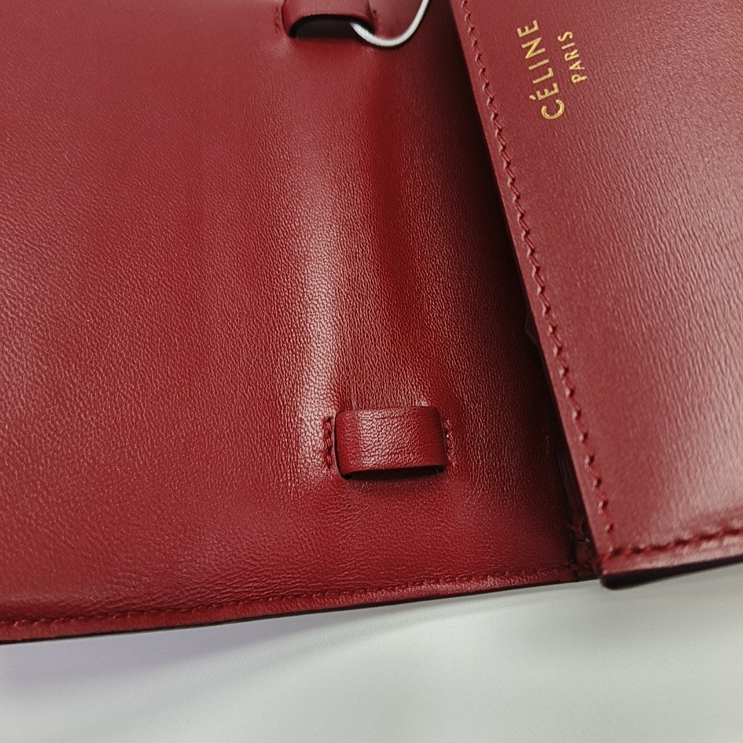 CLASSIC BOX Mini Calfskin Red