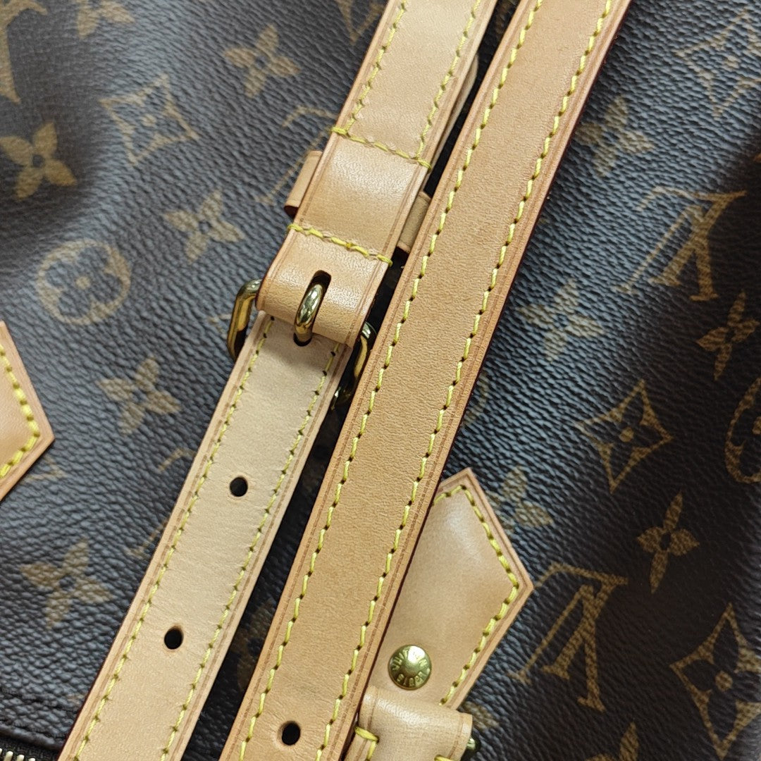 SPEEDY 25 Monogram Coated Canvas Brown
