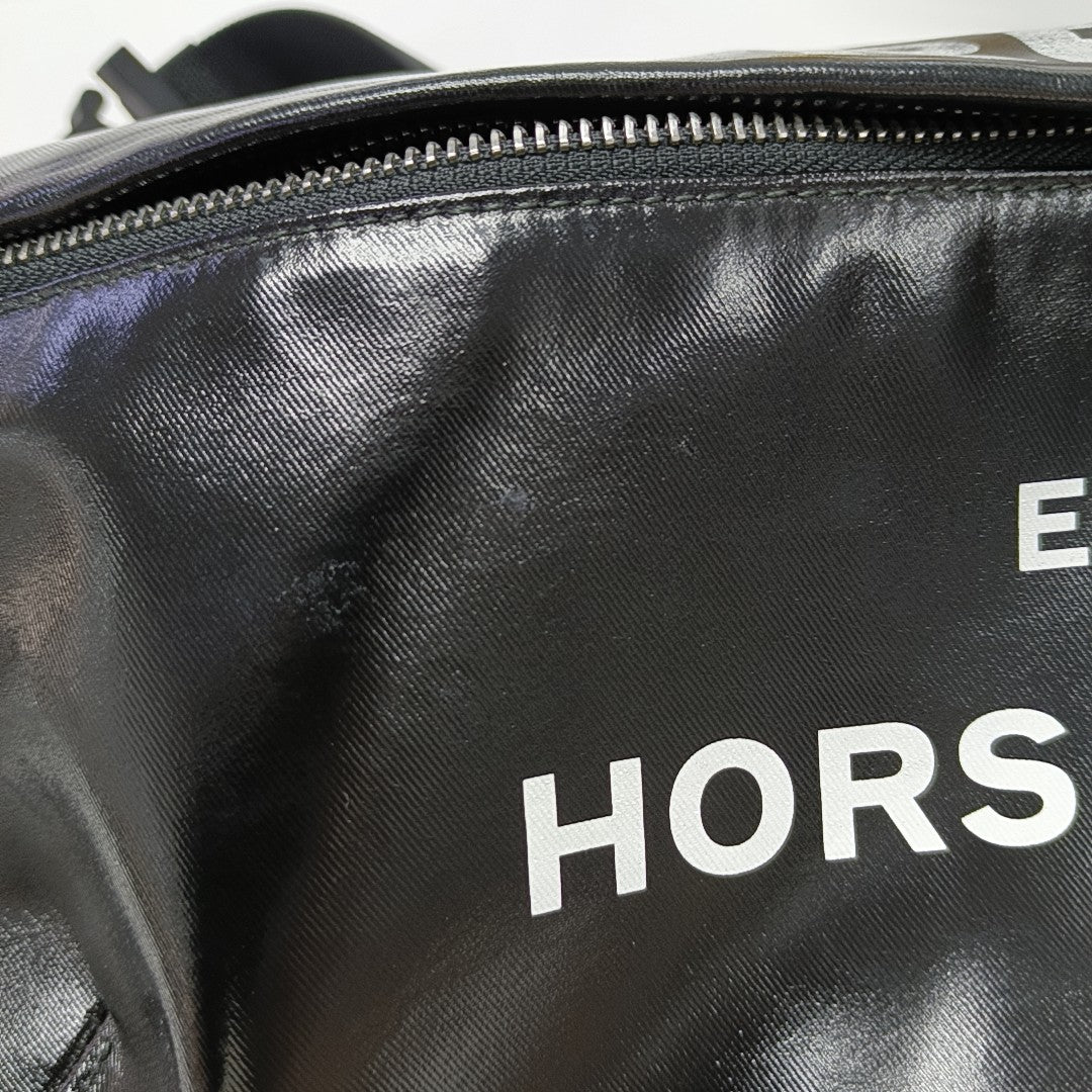 Horseferry Medium Coated Canvas Black