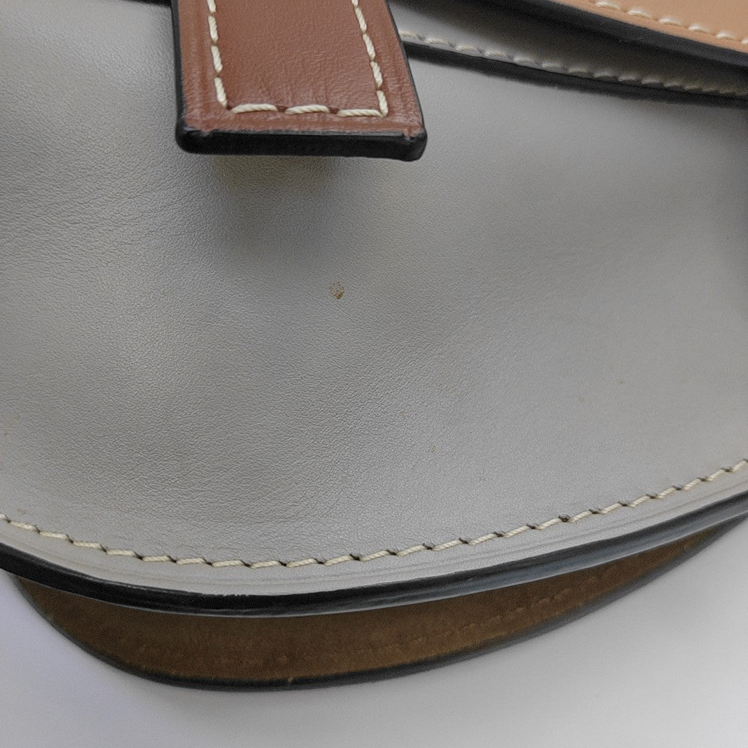 Gate Small Calfskin Brown