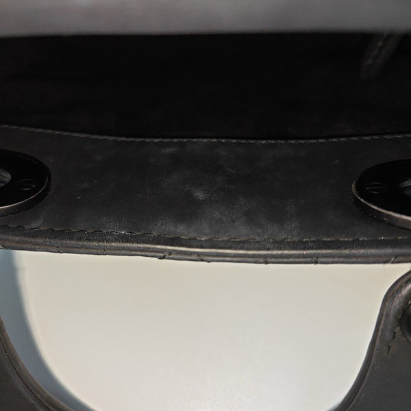 Lady Dior Mini Cannage Calfskin Black