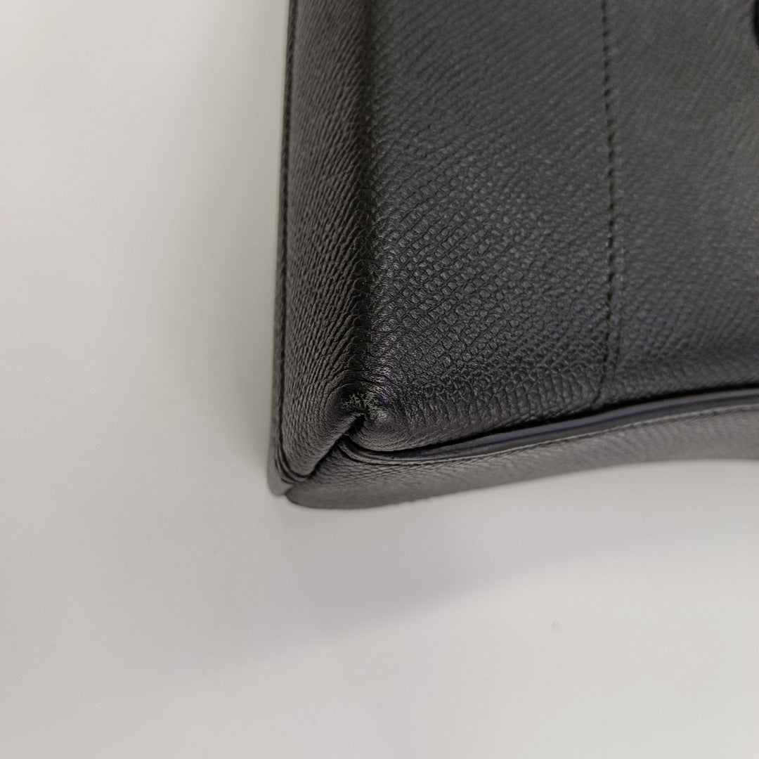 Downtown Calfskin Black