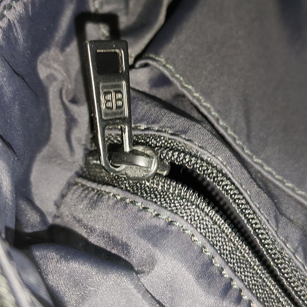Coated Canvas Black