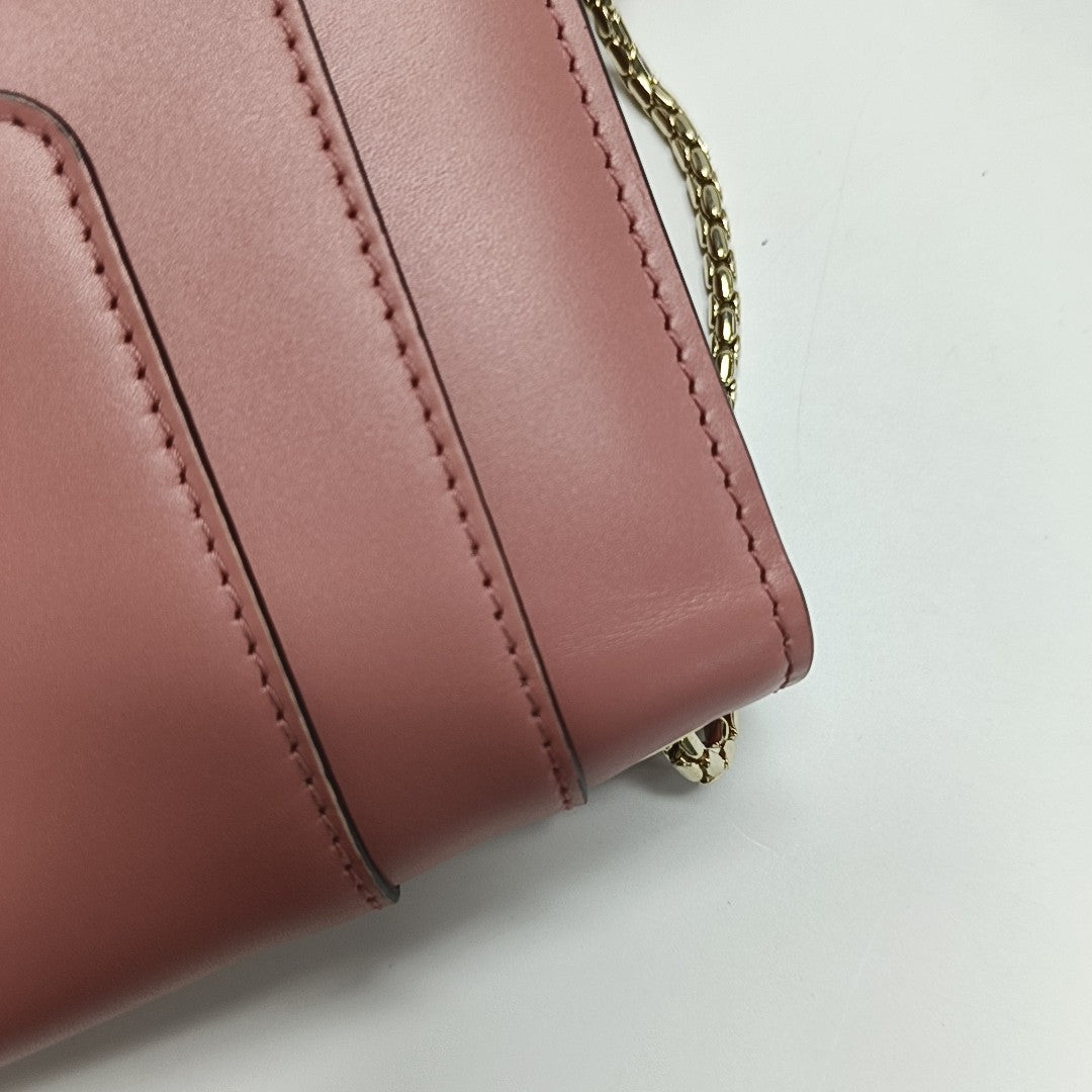 SERPENTI FOREVER Small Calfskin Pink