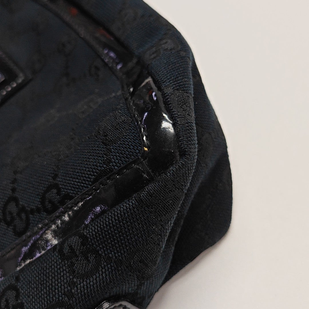 D-Ring Monogram Canvas Black