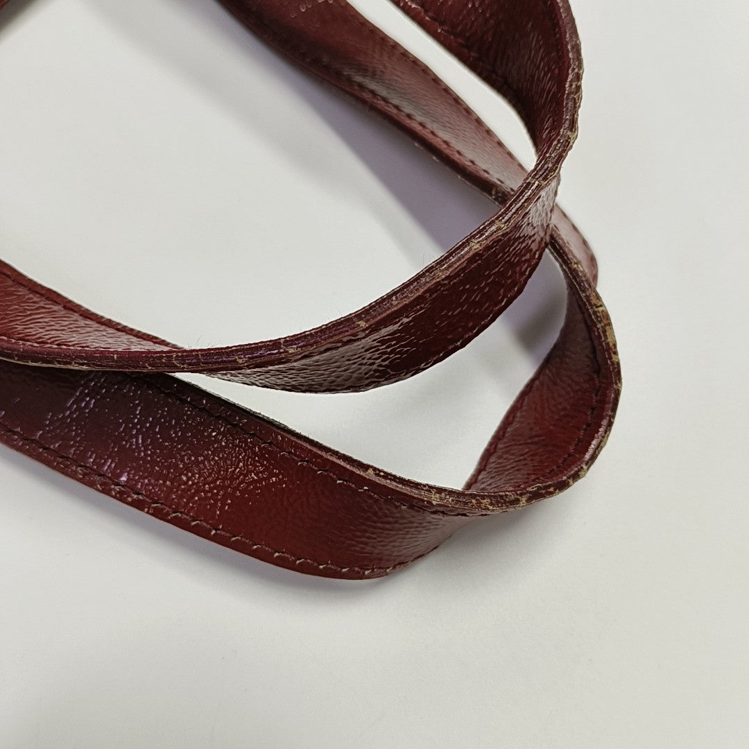 DOWNTOWN CABAS Calfskin Red