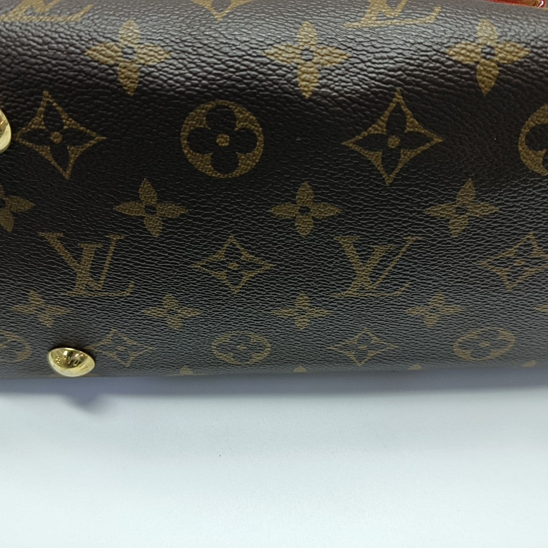 CARRYALL PM Monogram Coated Canvas Brown