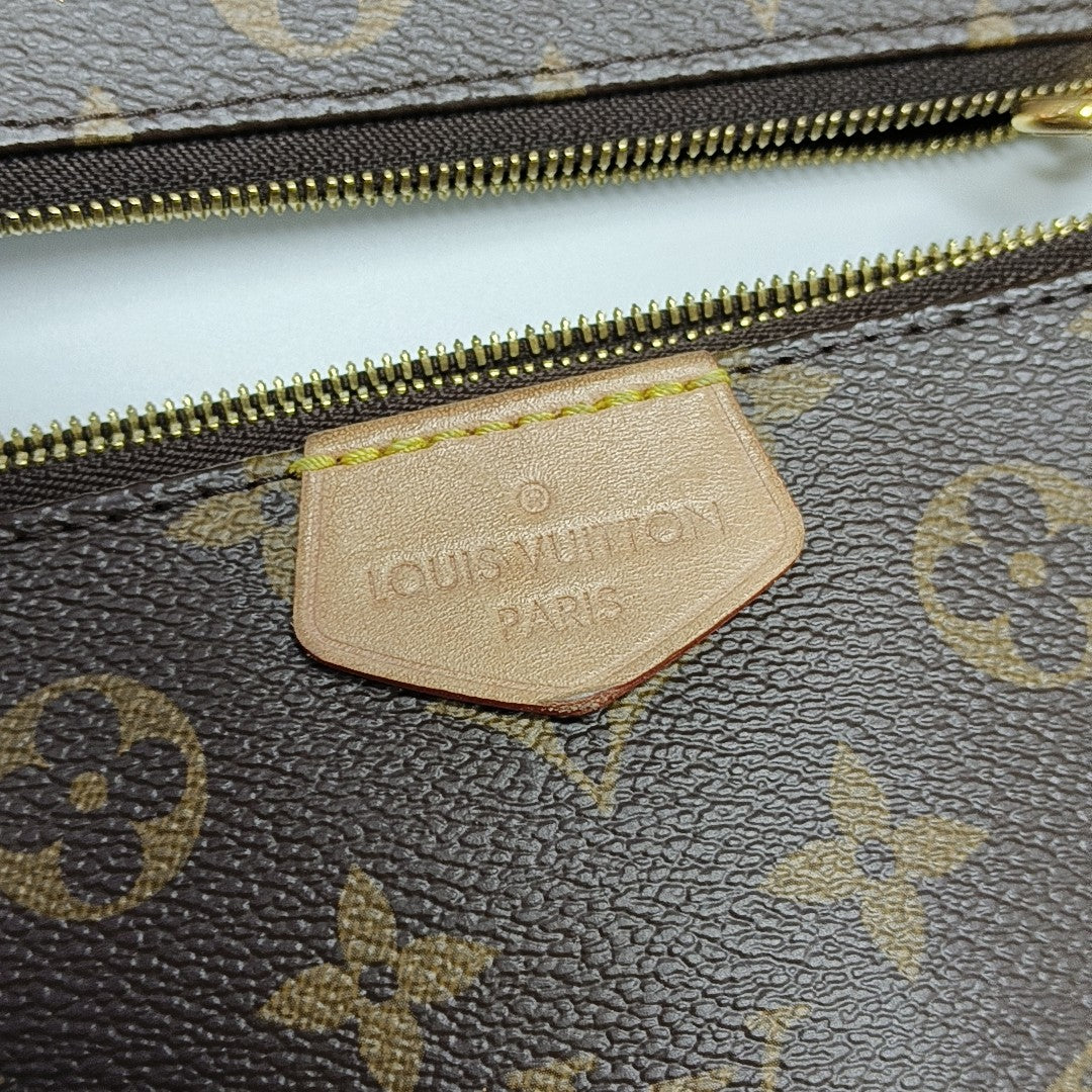 MULTI Monogram Coated Canvas Brown
