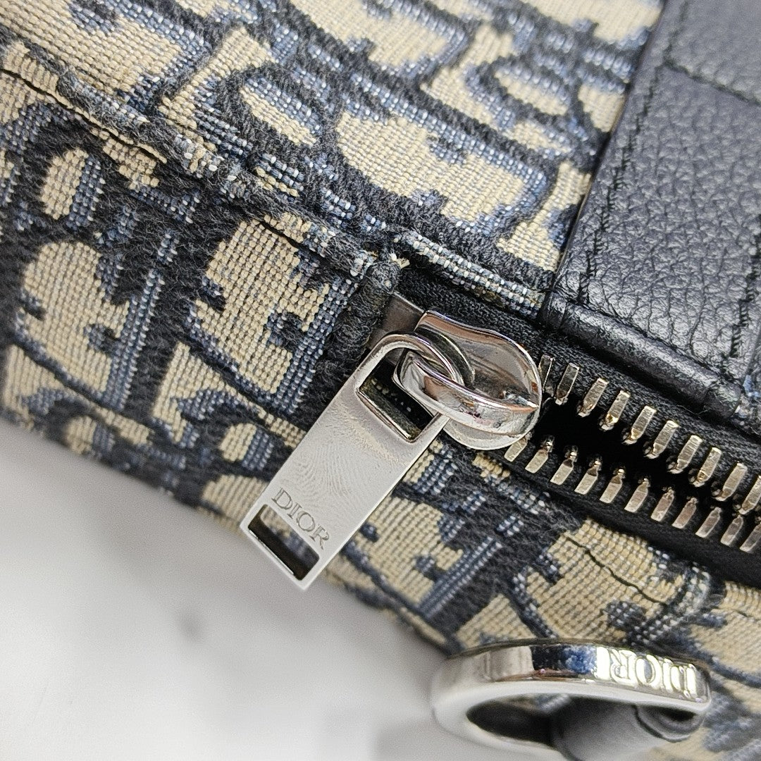 Safari Oblique Canvas Blue