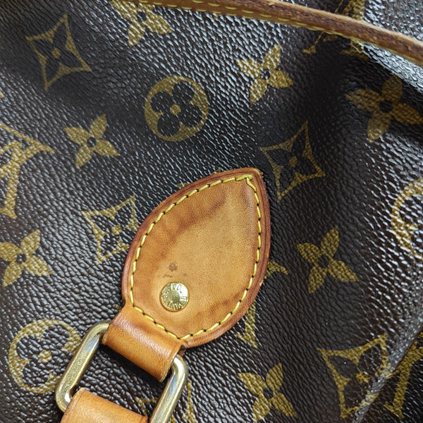 PALERMO PM Monogram Coated Canvas Brown