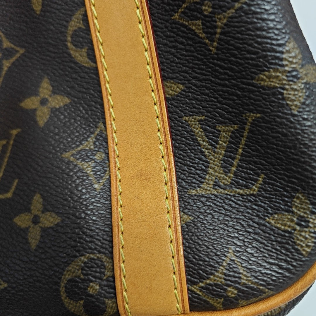 STRESA Monogram Coated Canvas Brown
