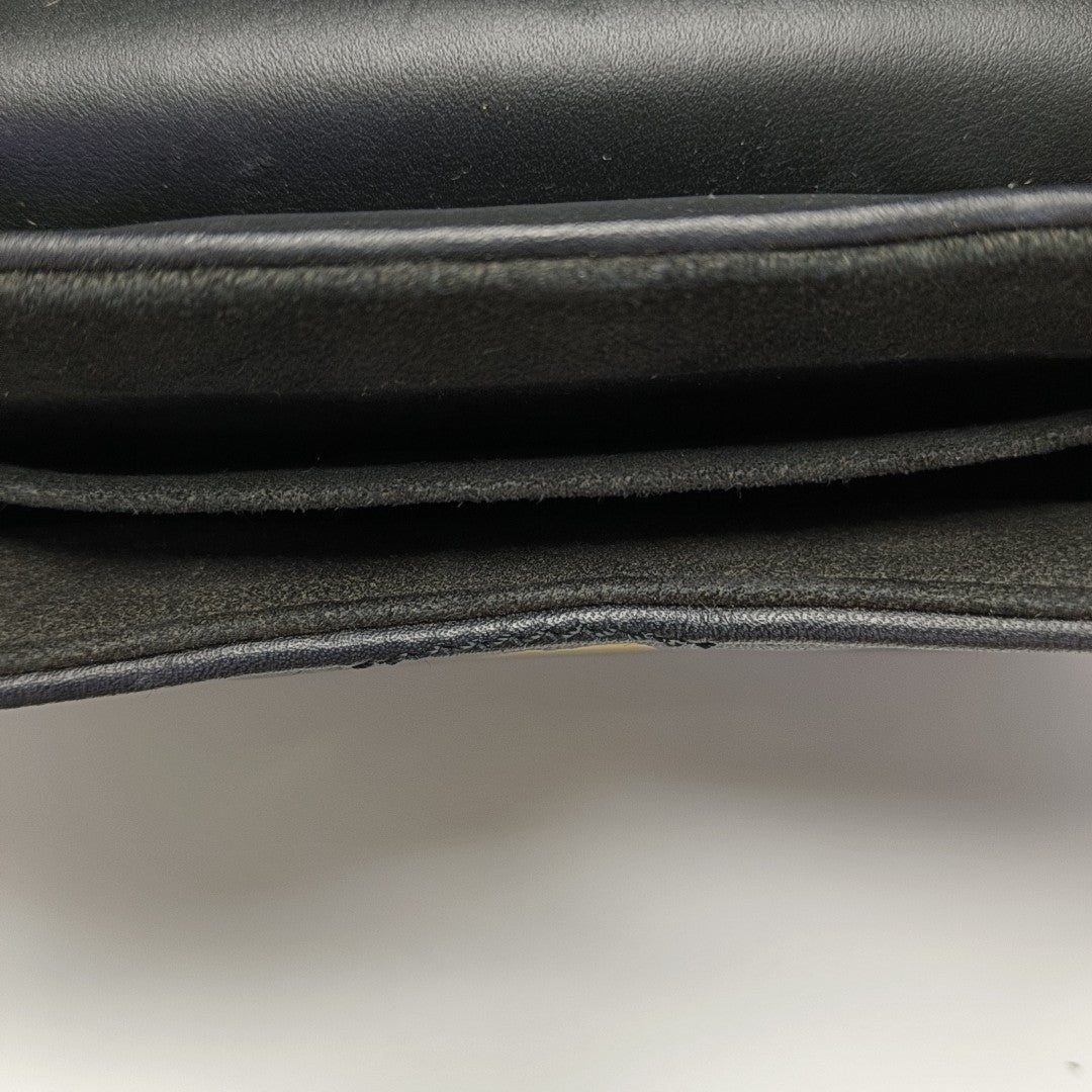 NEW WAVE PM Quilted Calfskin Black