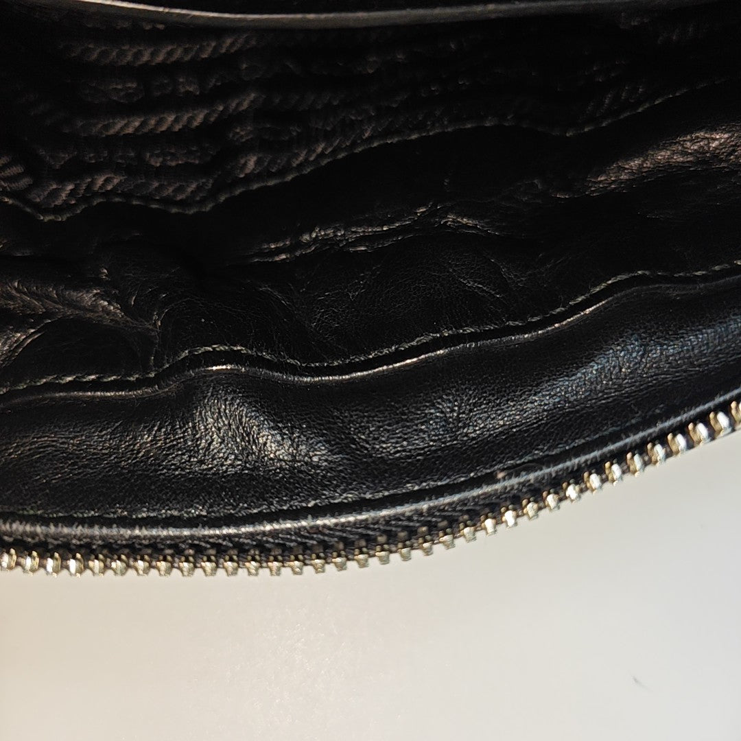 Diagramme Quilted Lambskin Black