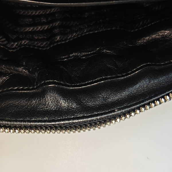 Diagramme Quilted Lambskin Black