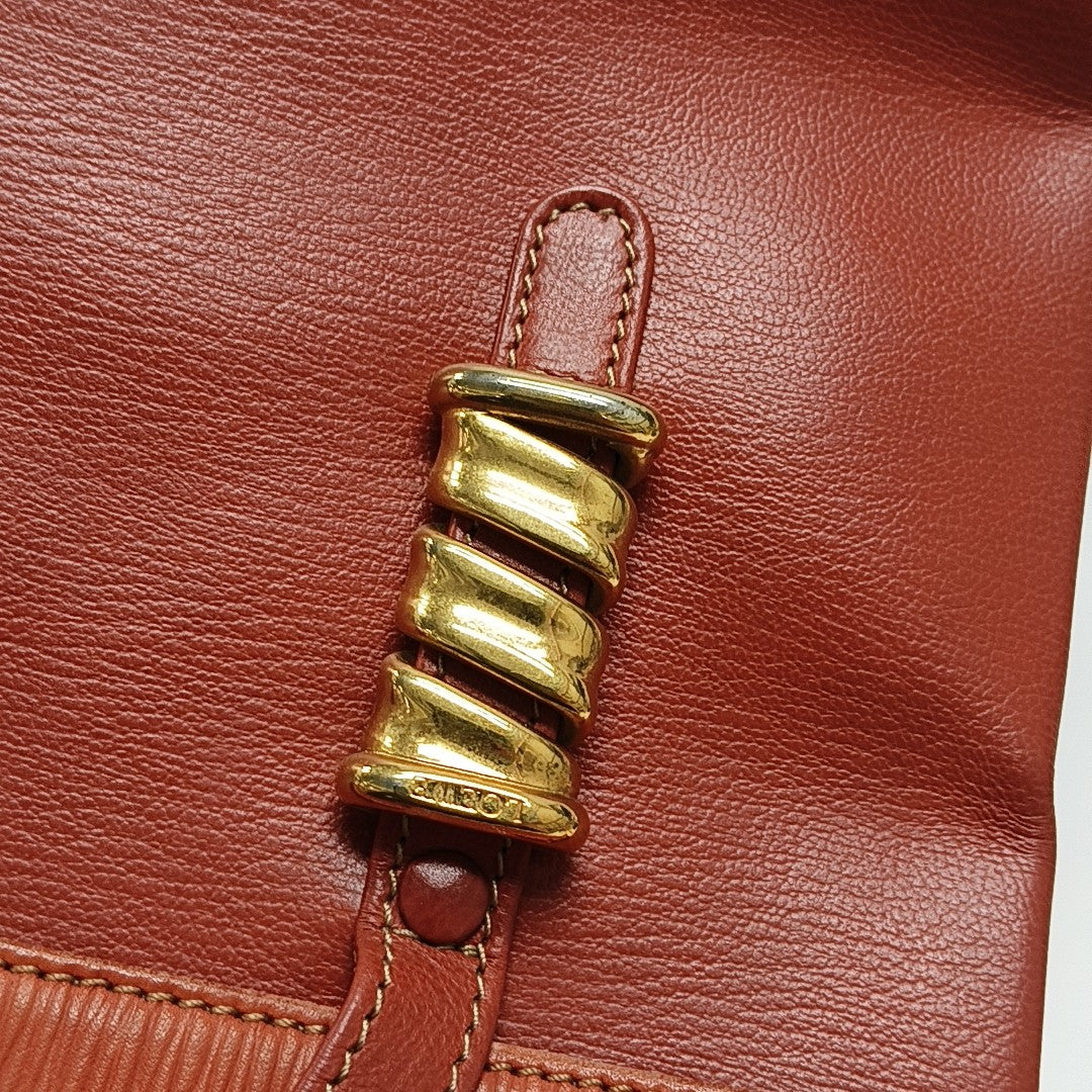 Calfskin Tote Bag Red