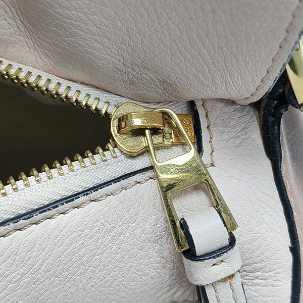 Puzzle Small Calfskin Beige
