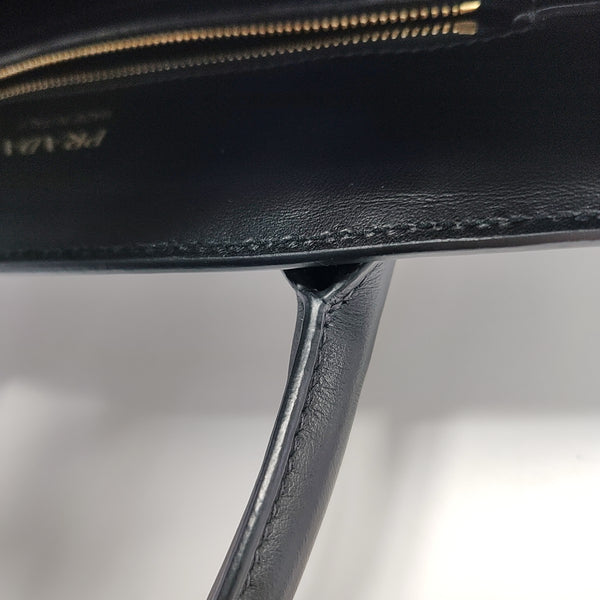 Esplanade Saffiano Calfskin Black