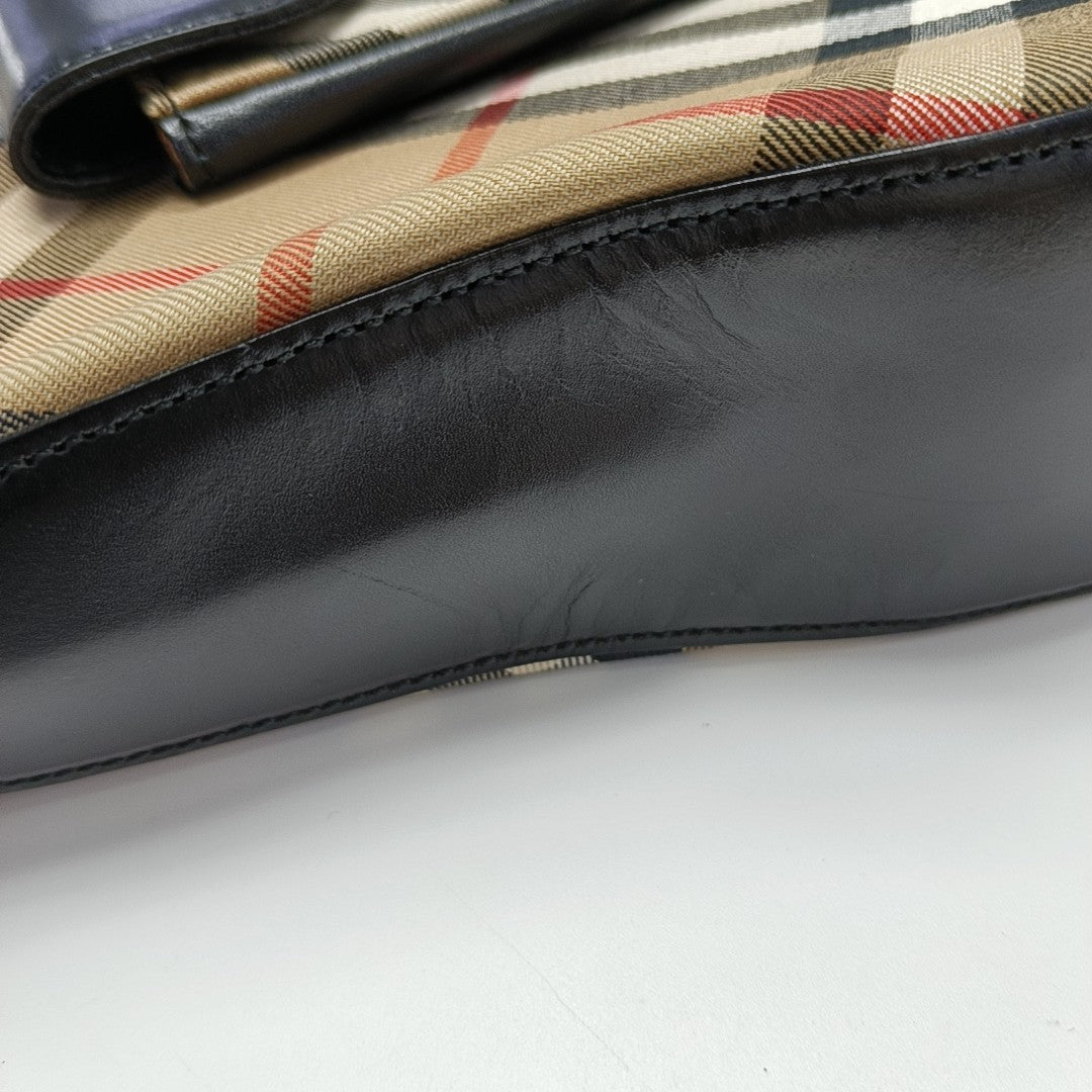 Canvas Top Handle Bag Beige