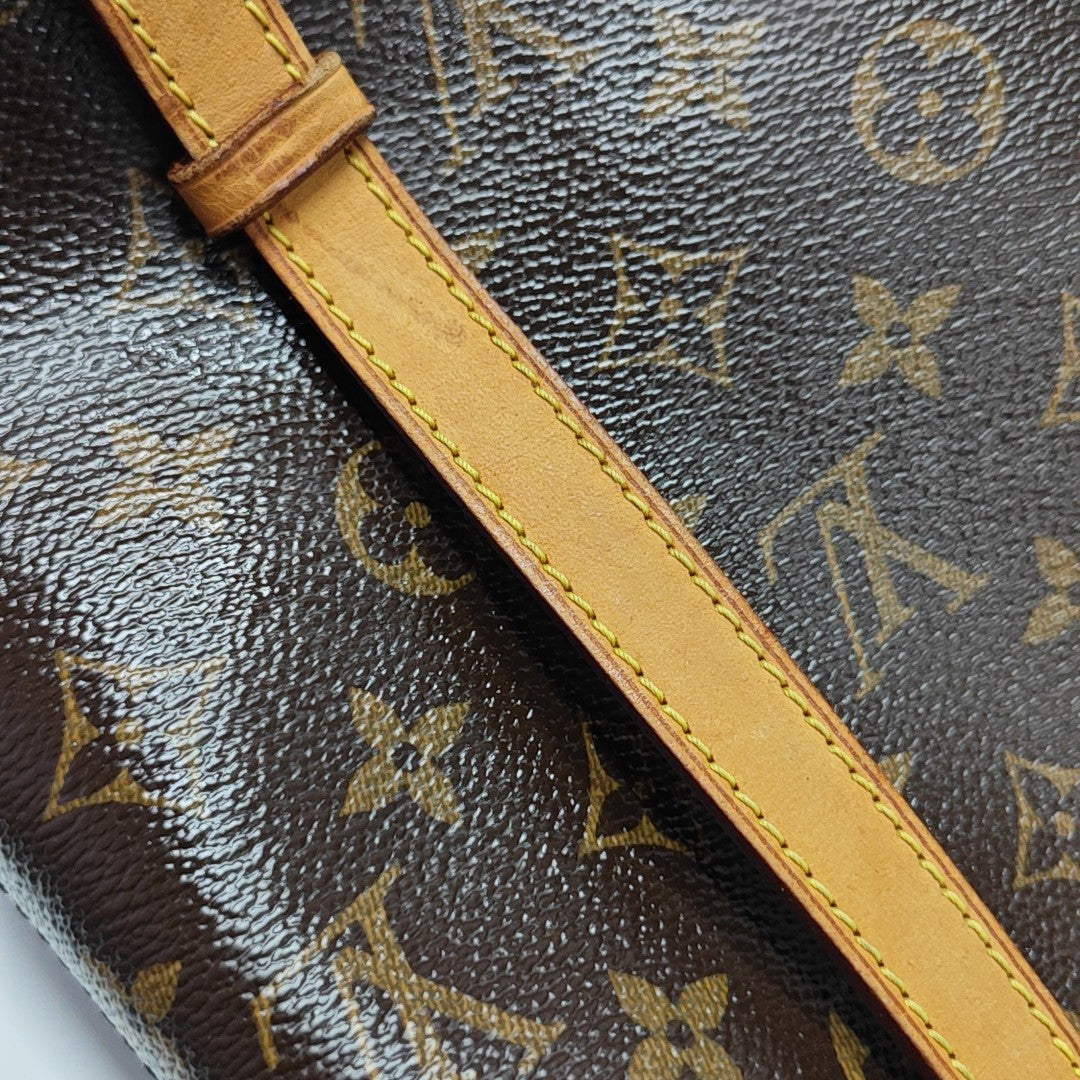 TUILERIES Monogram Coated Canvas Brown