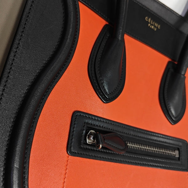LUGGAGE Micro Calfskin Multicolor