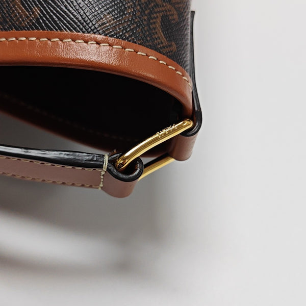 TRIOMPHE CANVAS Medium Coated Canvas Brown