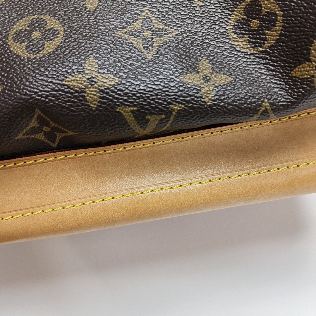 NOÉ GM Monogram Coated Canvas Brown