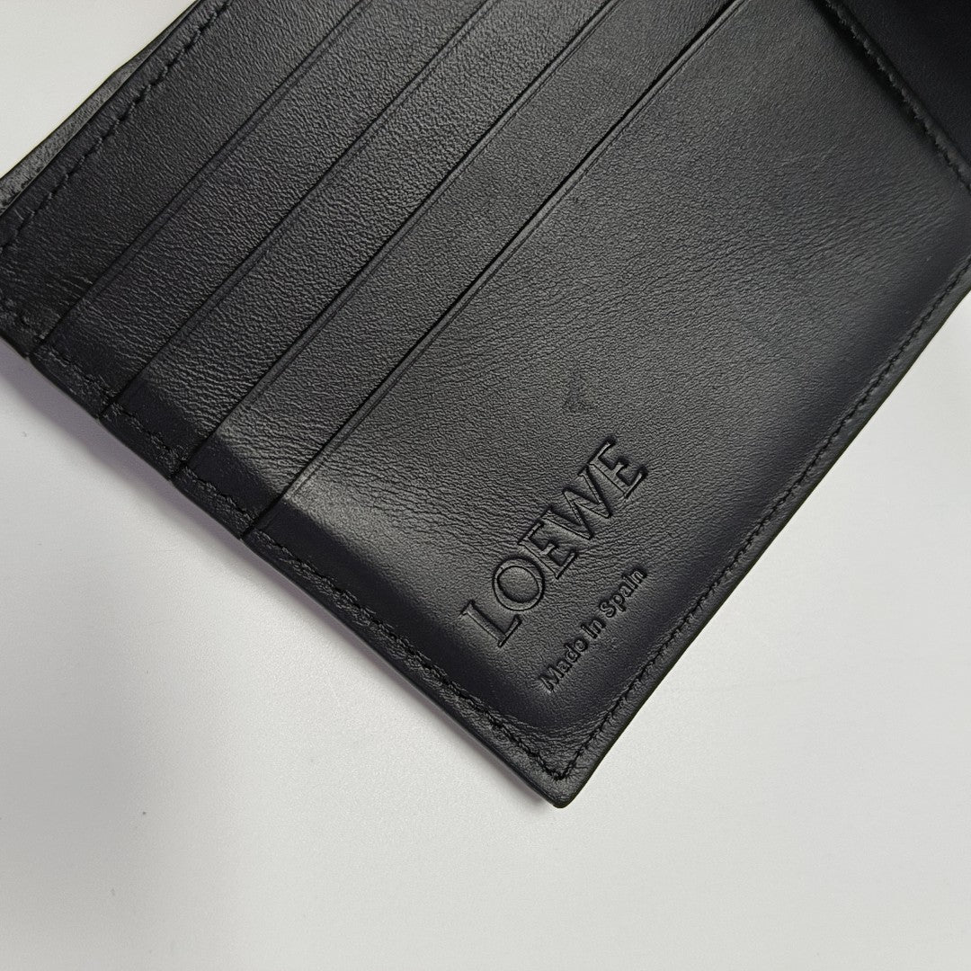 Puzzle Calfskin Black Wallet