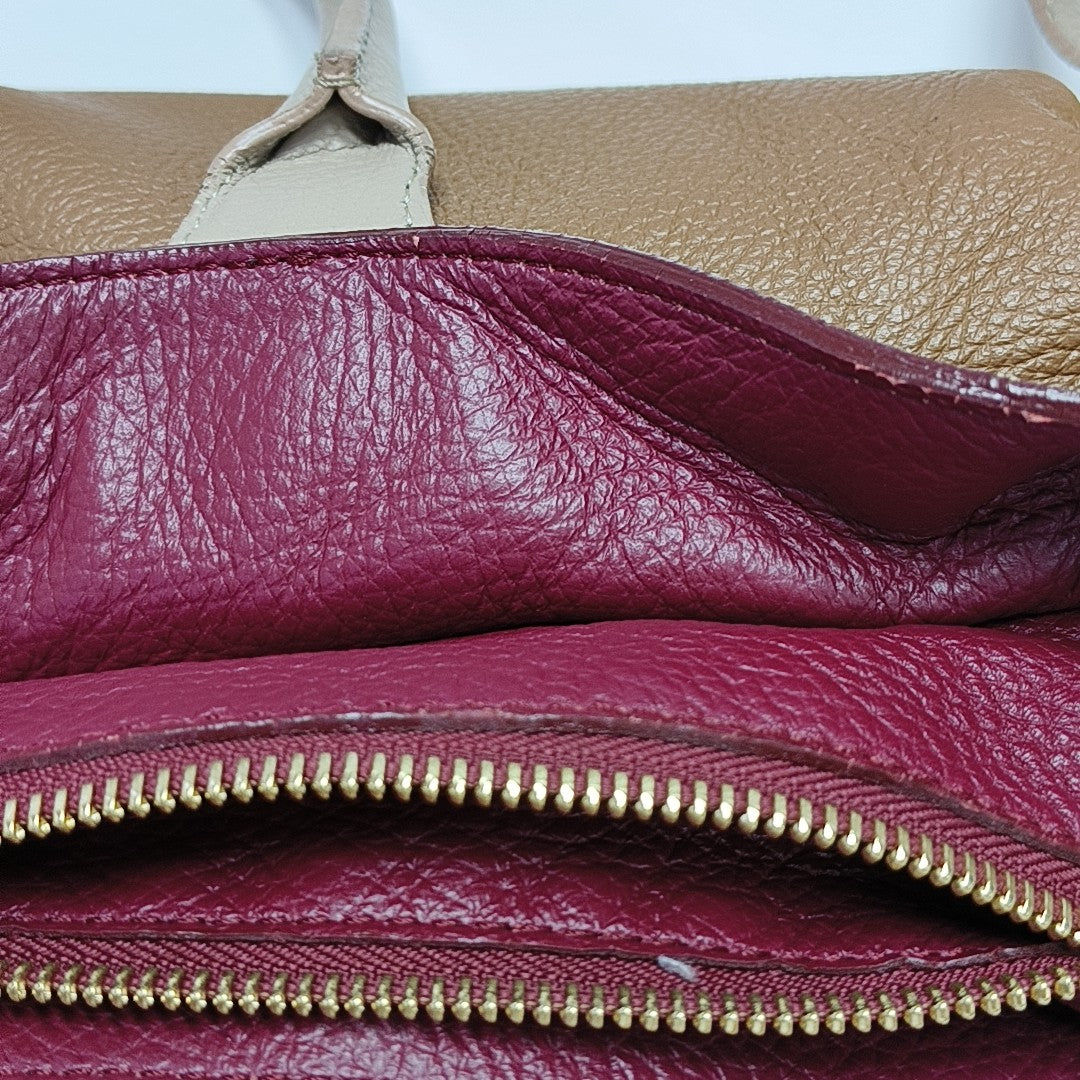 Calfskin Tote Bag Brown