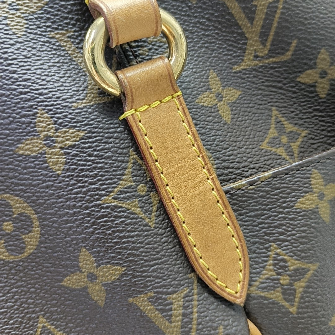 TOTALLY MM Monogram Coated Canvas Brown