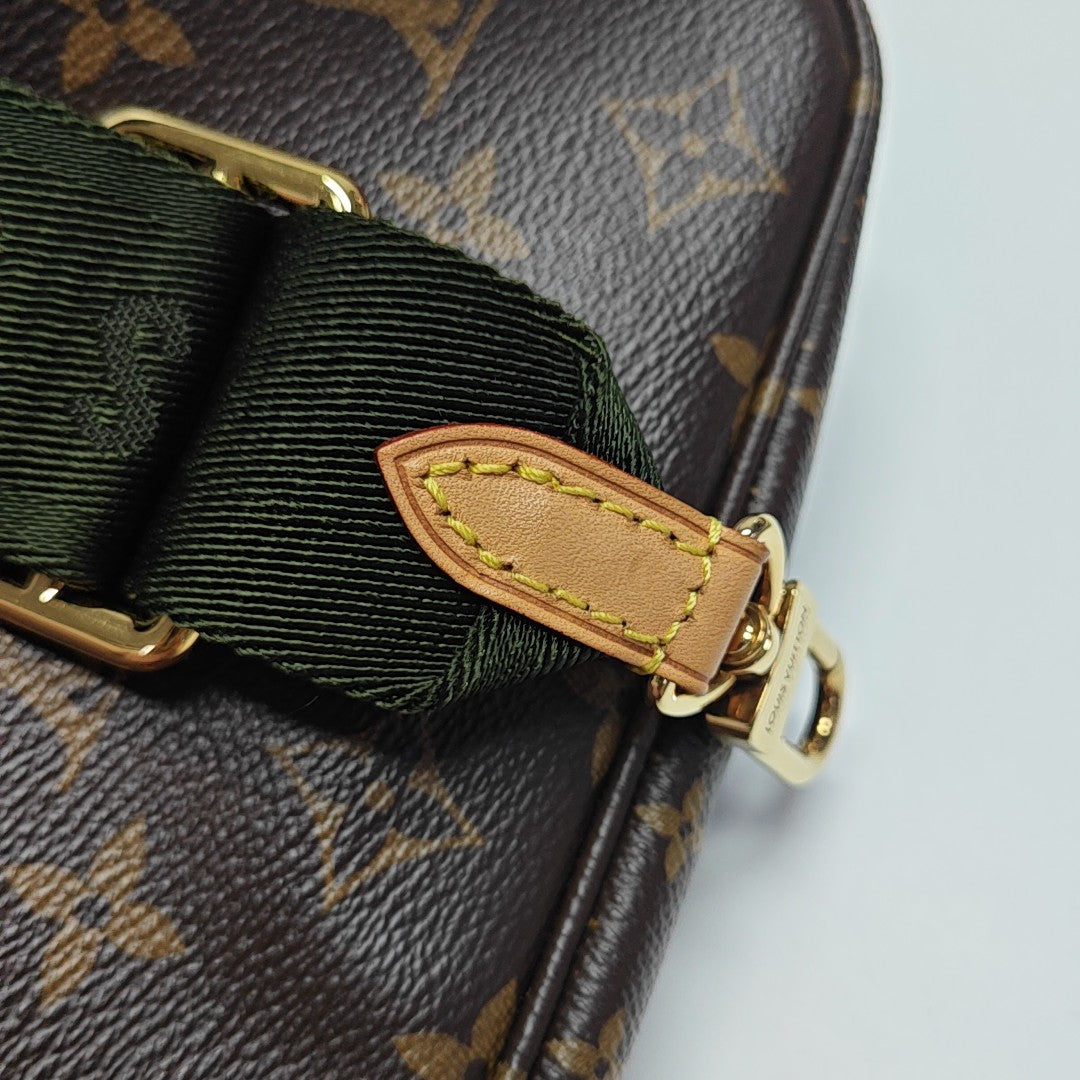 MULTI Monogram Coated Canvas Brown