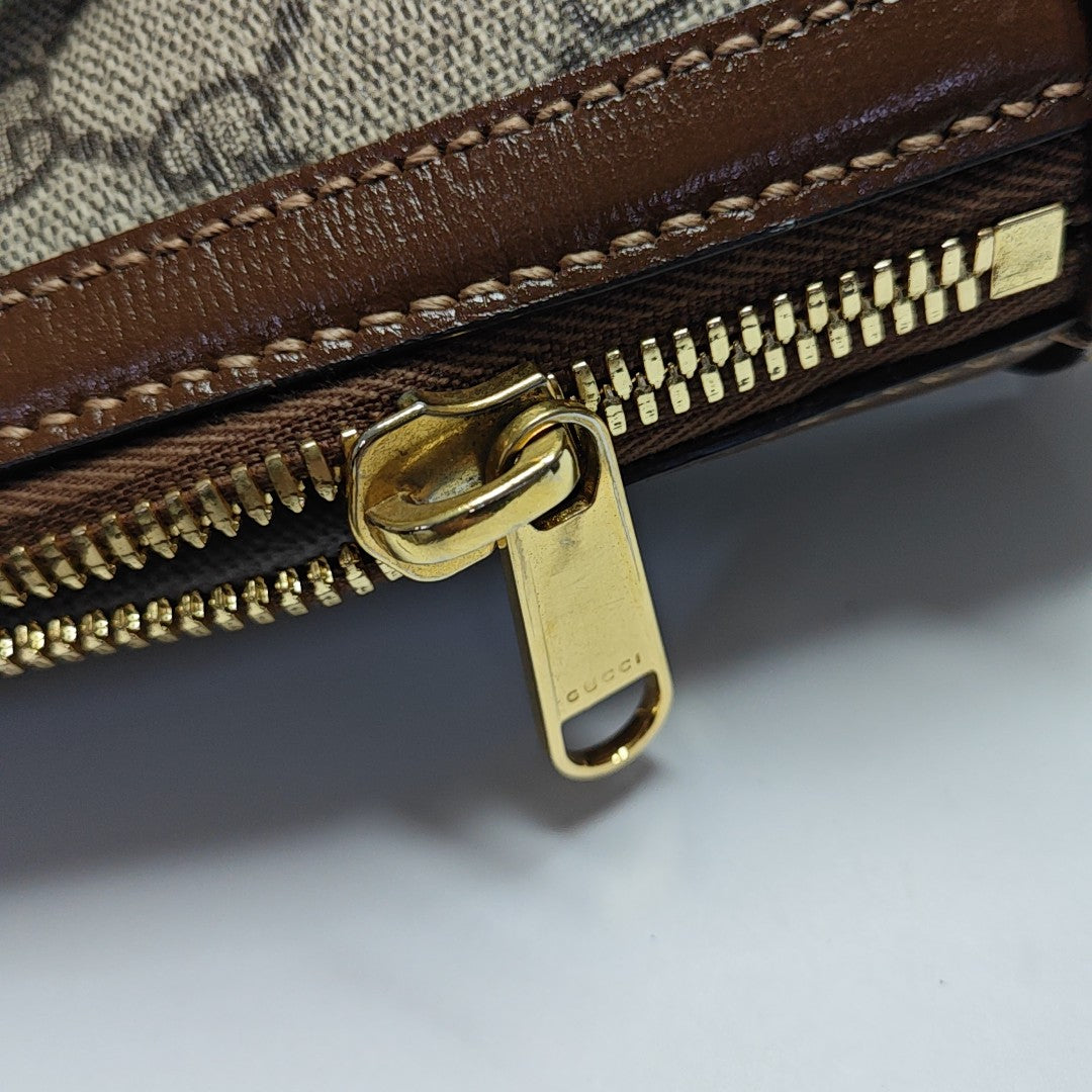 Horsebit 1955 Mini Coated Canvas Beige