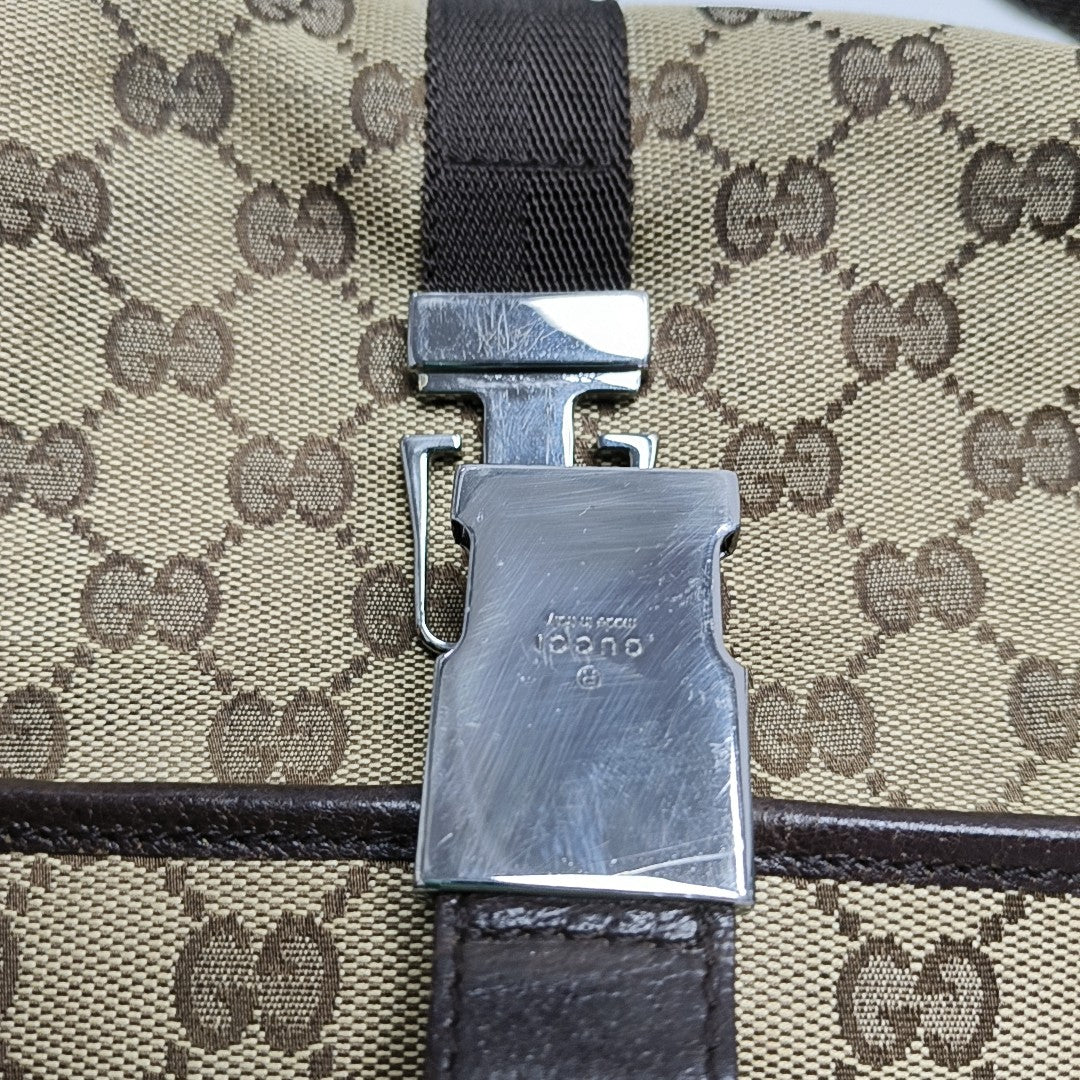 Monogram Coated Canvas Brown