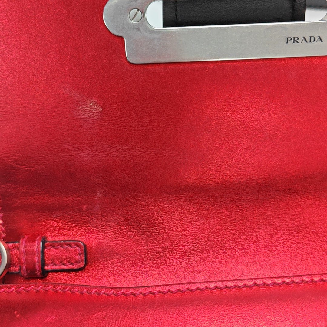 Cahier Saffiano Calfskin Red