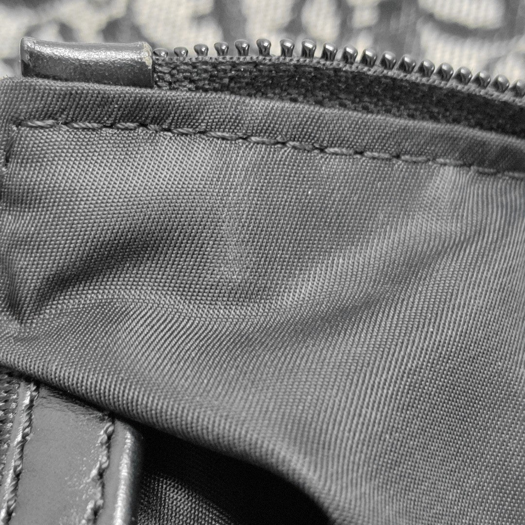 Vintage Trotter Oblique Canvas Black