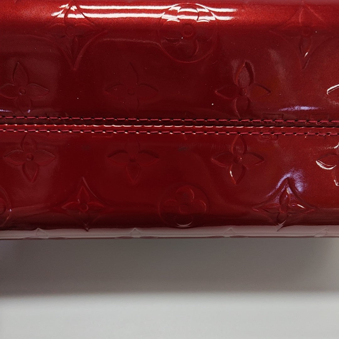 ROXBURY Monogram Patent Leather Red
