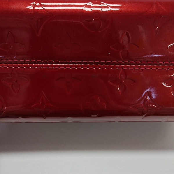 ROXBURY Monogram Patent Leather Red