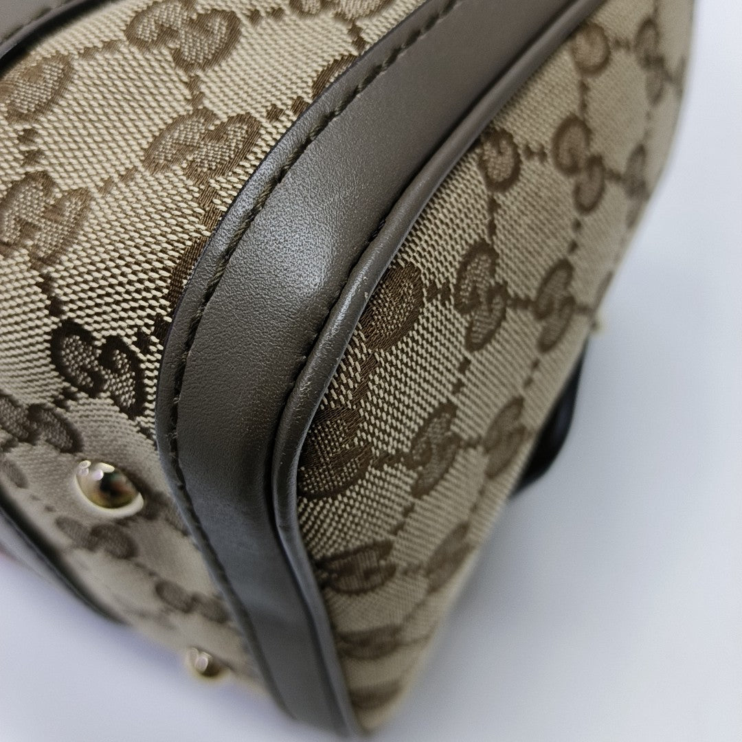 Boston Monogram Fabric Brown
