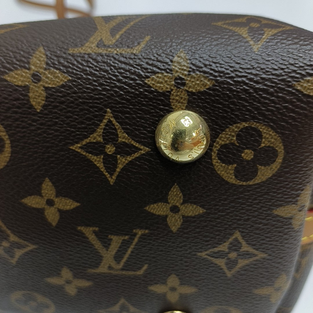 CARRYALL PM Monogram Coated Canvas Brown