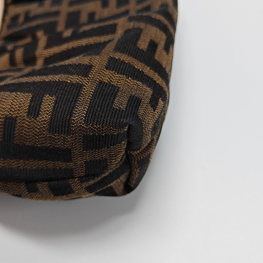 Canvas Top Handle Bag Brown