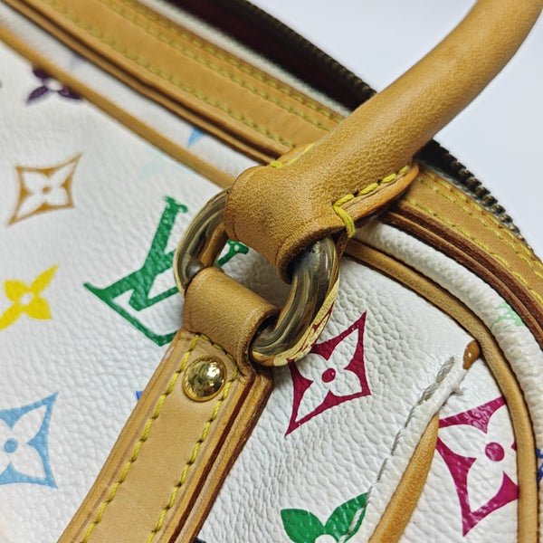 LV × TM PRISCILLA Monogram Coated Canvas White