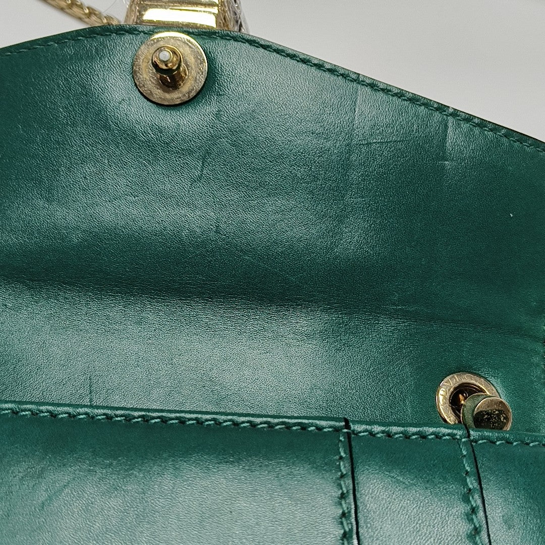 SERPENTI FOREVER Small Calfskin Green