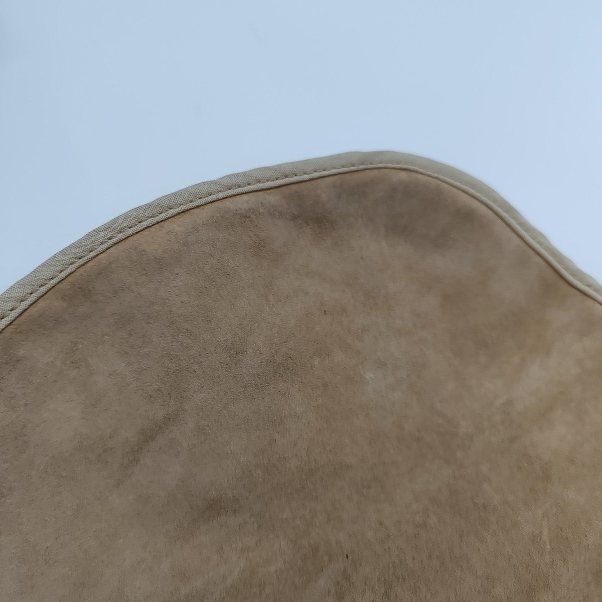 Fabric Shoulder Bag Beige