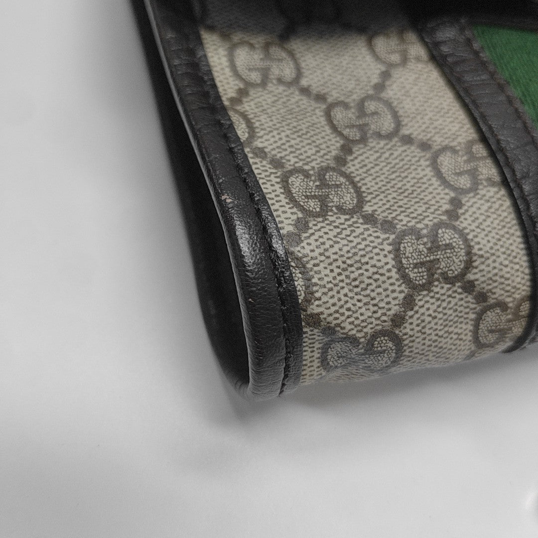 Coated Canvas Belt Bag Beige