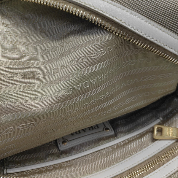 Canvas Shoulder Bag Brown