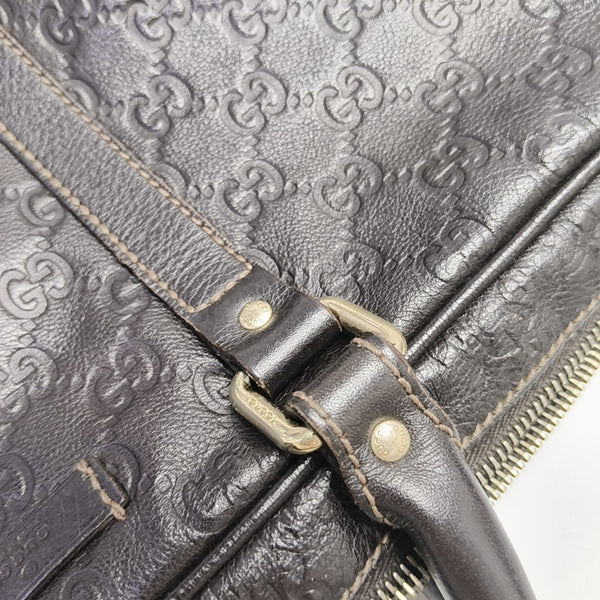 Signature Monogram Calfskin Brown